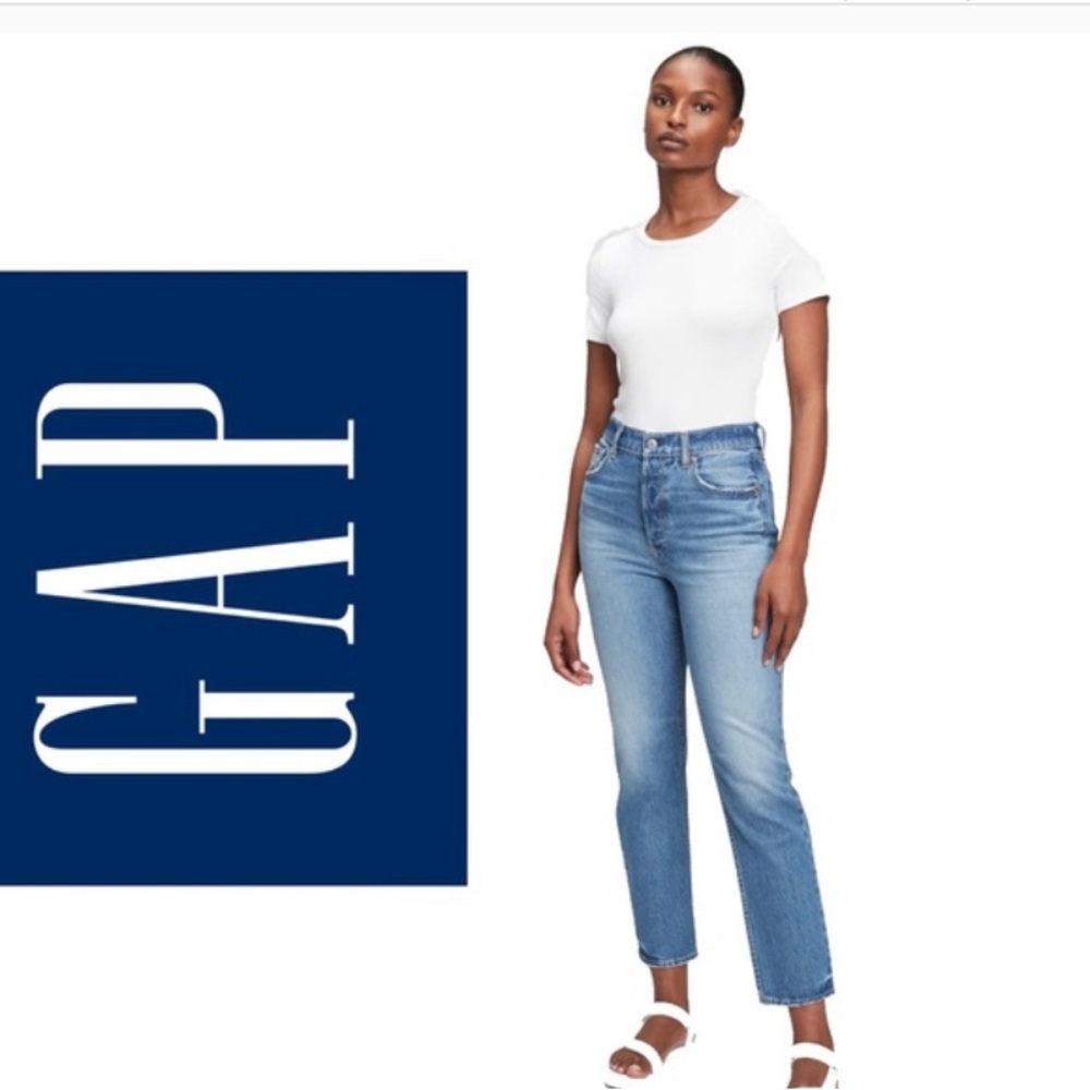 Gap Cheeky Straight High Rise 2/26P